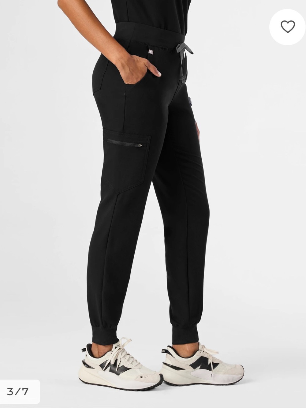 Figs Black Zamora Jogger Pants Style#W18SW2005 PO#2788 size M - Picture 2 of 12